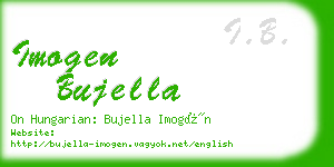 imogen bujella business card